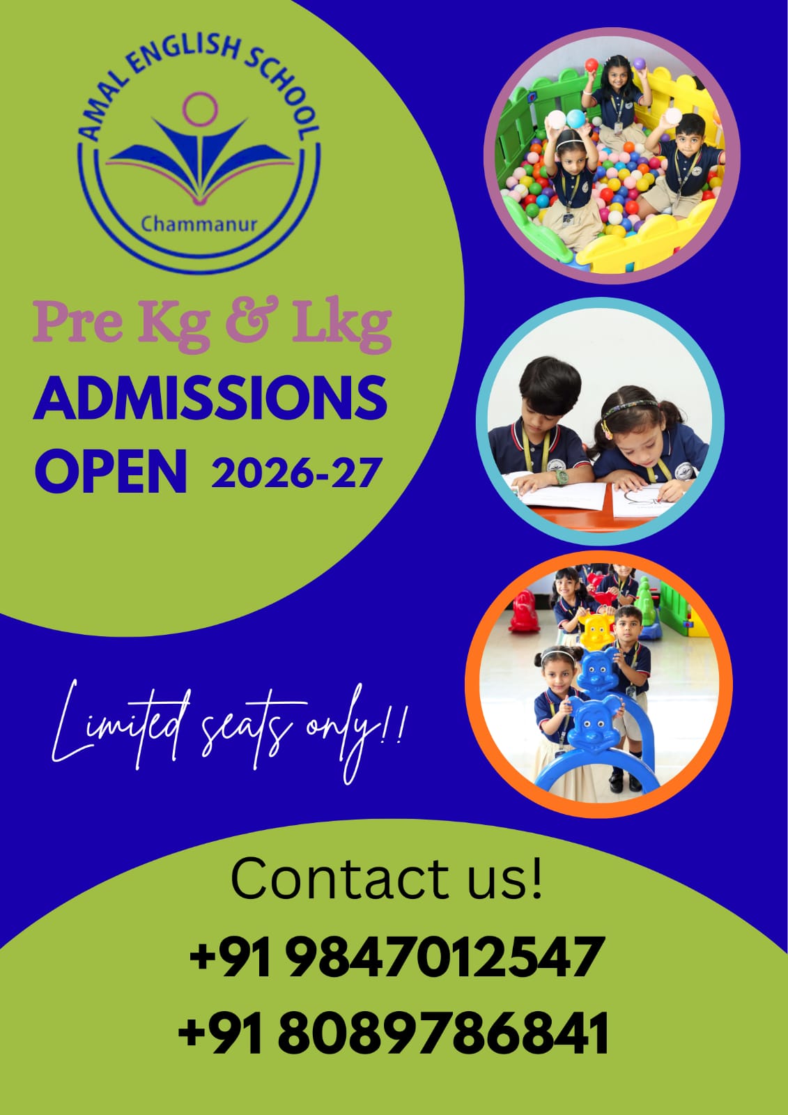 PRE KG & LKG ADMISSIONS OPEN 2026-27